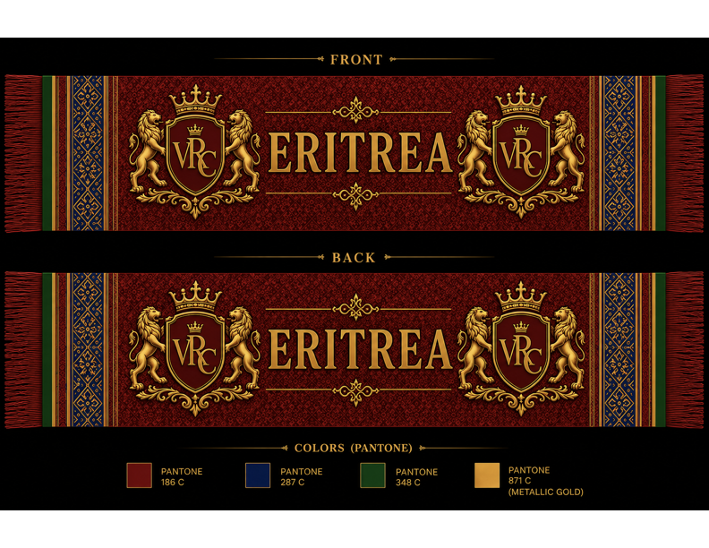VRC Eritrea Crest Scarf