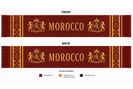 VRC Morocco Crest Scarf